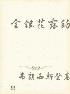金银花露的小说
