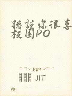 听说你很喜欢我校园PO