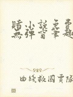 赌小说免费阅读无弹窗笔趣阁