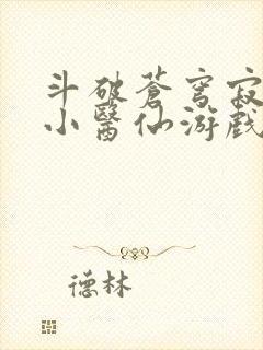 斗破苍穹寂寞的小医仙游戏世界