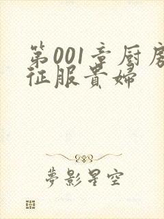 第001章厨房征服贵妇