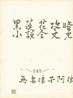 黑莲花攻略手册小说全文免费阅读笔趣阁