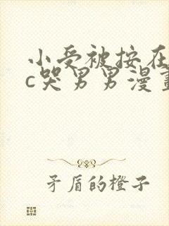 小受被按在墙上c哭男男漫画