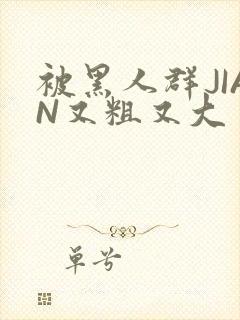 被黑人群JIAN又粗又大