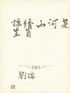 锦绣山河是什么生肖