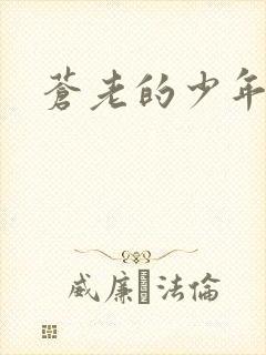 苍老的少年