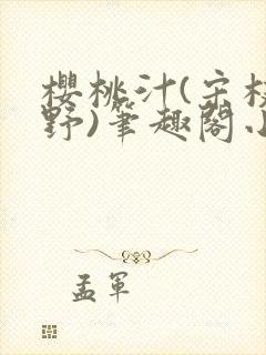 樱桃汁(宋枝江野)笔趣阁小说