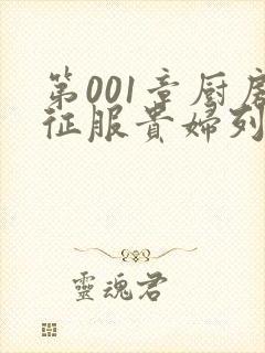 第001章厨房征服贵妇列静