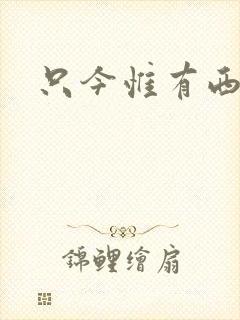 只今惟有西江月