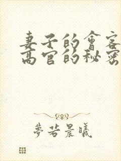 妻子的会客厅 高官的秘密