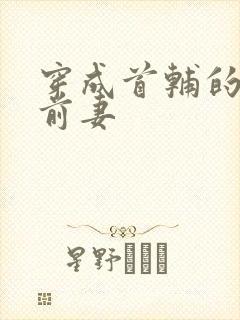 穿成首辅的炮灰前妻