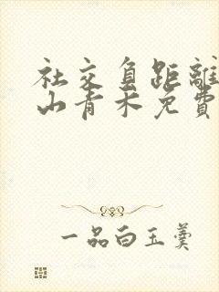 社交负距离by山青禾免费阅读