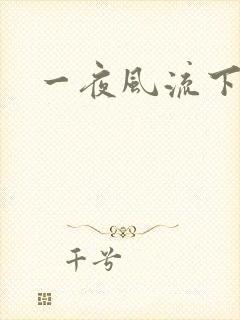 一夜风流下载