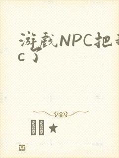 游戏NPC把我c了