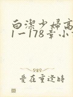 白洁少妇高义第1一178章小说