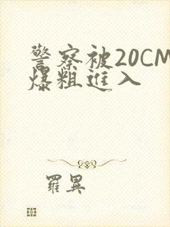 警察被20CM爆粗进入
