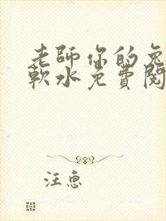 老师你的兔子好软水免费阅读