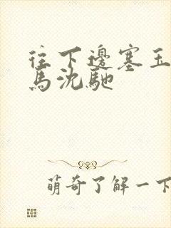 往下边塞玉器骑马沈驰