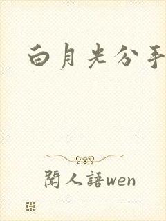 白月光分手日常