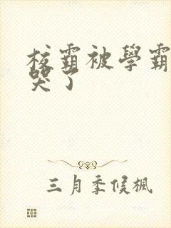 校霸被学霸A咬哭了