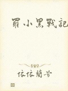 罗小黑战记小说