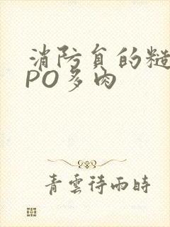 消防员的糙汉文PO多肉