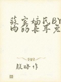 苏家嫡氏BY吃肉的长耳兔