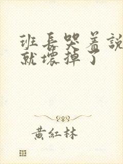 班长哭着说再c就坏掉了