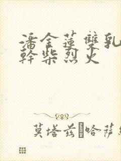 潘金莲双乳晃动干柴烈火