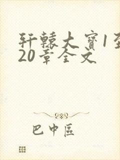 轩辕大宝1至720章全文