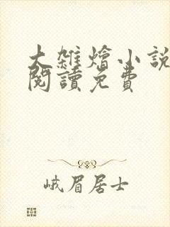 大杂烩小说全集阅读免费