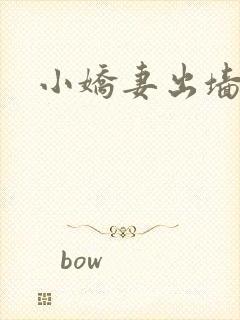 小娇妻出墙记