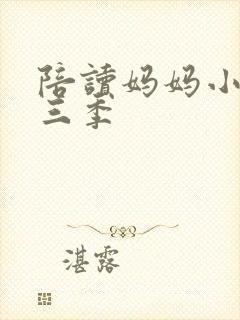 陪读妈妈小说第三季