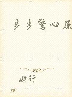 步步惊心原著