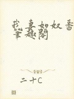 我妻如奴番外篇笔趣阁