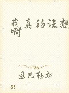 我真的没想重生啊