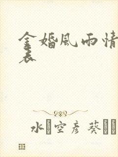 金婚风雨情演员表