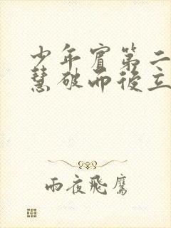 少年宾第二部珏慧破而后立