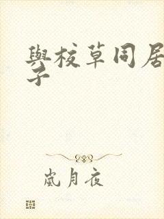 与校草同居的日子