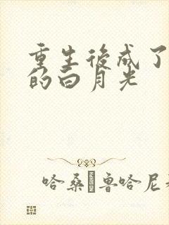 重生后成了皇帝的白月光