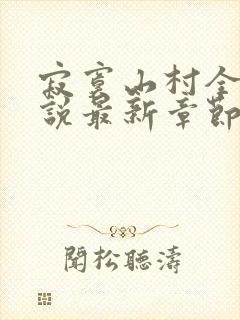 寂寞山村全部小说最新章节