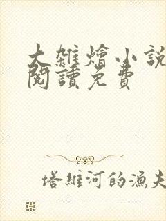 大杂烩小说全集阅读免费