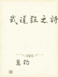 武道狂之诗