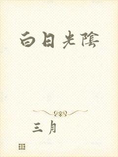白日光阴