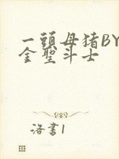 一头母猪BY黄金圣斗士