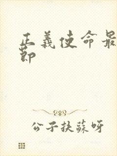 正义使命最新章节