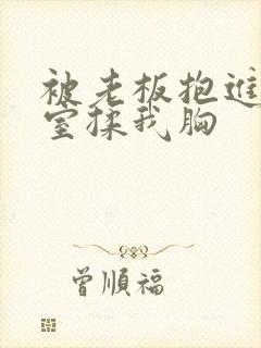 被老板抱进办公室揉我胸