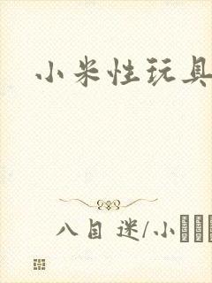 小米性玩具日记