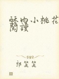 酥肉小桃花全文阅读