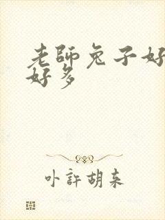 老师兔子好软水好多